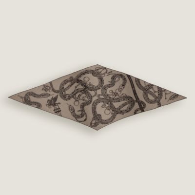 charvet heugn HERMES ANSNAM柿乃葉 niceness Hermès Animaux Bandana 55